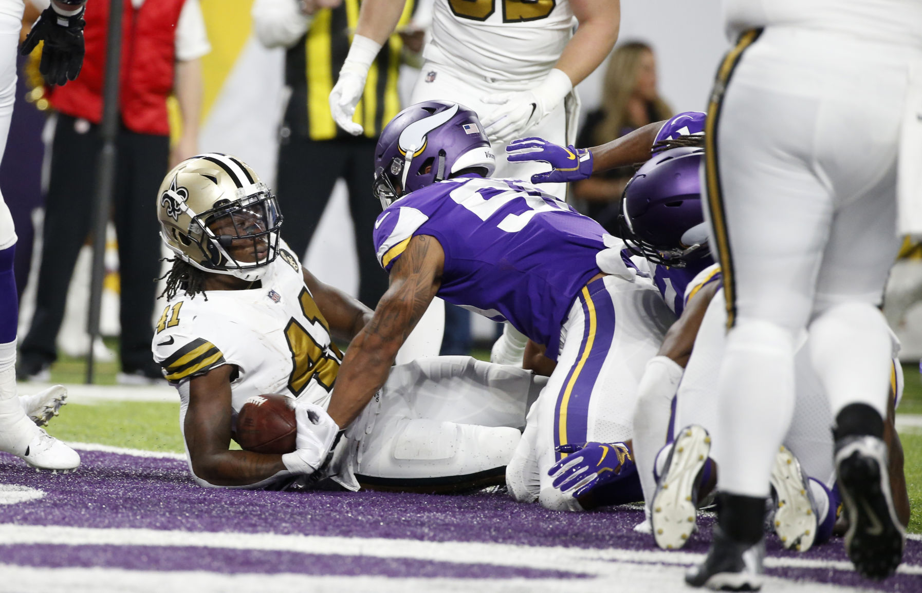 Saints Vikings Football